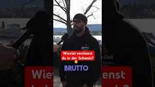 Wieviel verdienst du in Zürich Strasseninterview  Wer redet offen über Löhne shorts löhne [upl. by Nnaycart164]