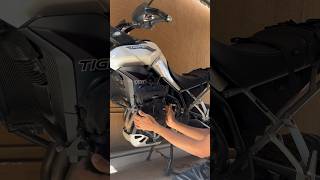 How to mount Carbonado Modpack on Crash Guard  Tiger 900 carbonado modpack tiger900 [upl. by Milty]