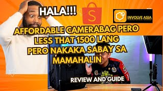 Affordable Camera Backpack Honest Review Shopee [upl. by Thorfinn]