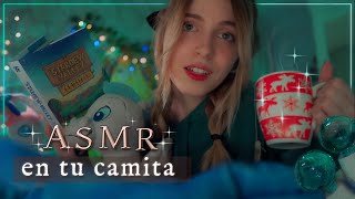 ASMR en TU CAMITA ❤️ Te Ayudo a Relajarte y Dormir 💤【Atención Personal】 [upl. by Phonsa163]