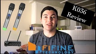 Fifine K036 Review  Best Karaoke Microphone [upl. by Debora170]