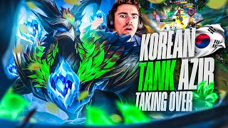 GRASPTANK AZIR IS TAKING OVER KOREAN SOLOQ NEW META [upl. by Ahsiekrats878]