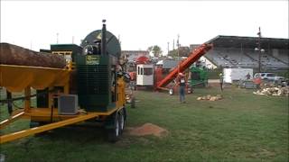 2012 Firewood Processor Shootout  Cord King vs Multitek [upl. by Akyeluz]