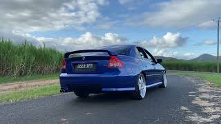 VZ Commodore SV6  Hurricane Catback Exhaust [upl. by Nnylannej]