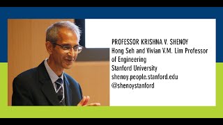 Department Seminar Professor Krishna Shenoy from Stanford University [upl. by Phillipe]