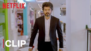 Thalapathy Vijay Saves A Child  Beast Movie Scene  Netflix India [upl. by Kenison]