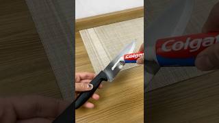 Solo pasa pasta de dientes en el cuchillo de cocina ¡Es realmente Increíble😱dicas limpieza [upl. by Aluino]