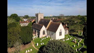 St Peters Church Old Woking Surrey [upl. by Sairu]