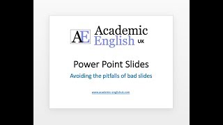 Academic Presentation Slides  improve your PPT slides [upl. by Wiebmer702]