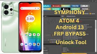 Symphony Atom 4 FRP Bypass With Unlock Tool Symphony Atom 4 Hard Reset Symphony Symphony Atom 4 FRP [upl. by Claudius413]