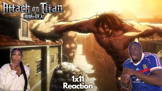 EREN PUNCHES MIKASA  Anime HATERS Watch Attack on Titan 1x11  Idol REACTIONREVIEW [upl. by Chaworth477]