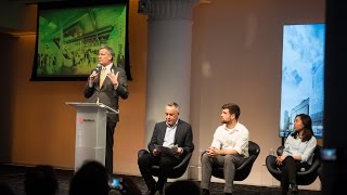 Mayor de Blasio Participates in Discussion with Andrew Rasiej at AppNexus [upl. by Niak209]