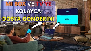 BİLGİSAYARDAN TELEFONDAN MI BOX VE ANDROID TVLERE KOLAY DOSYA AKTARIMI 🧐 SEND FILES TO TV 😎 [upl. by Ettennad]