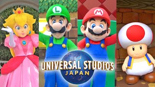 USJ「スーパー・ニンテンドー・ワールド」キャラクターグリーティング [upl. by Hilliard]