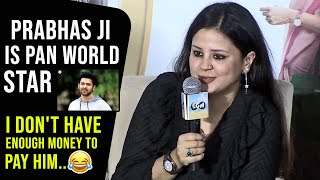 MS Dhoni Wife Sakshi Dhoni Funny Comments On Prabhas Remunerations  LGM Press Meet [upl. by Allak464]