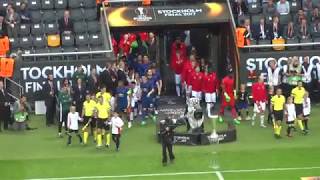 2017 UEFA Europa League Final Players entrance amp Opening Ceremony [upl. by Mariano]