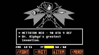 Undertale  Mettaton NEO Boss Fight [upl. by Enileuqaj]