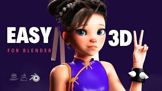 Blender Character Modeling Tutorial  Lets Model a Basic Character  Blender Tutorial [upl. by Rushing]