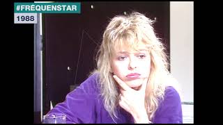 Extrait archives M6 Video Bank  France Gall  La grosse tête Fréquenstar  1988 [upl. by Thelma961]