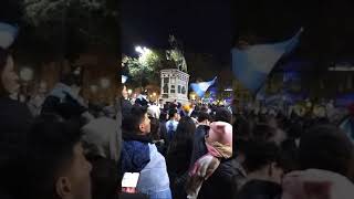 Celebración de Argentina campeón de la Copa América [upl. by Ikin]