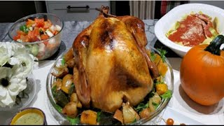 Marinating Turkey Overnight part 2  The best and Easy Turkey Oven Roasting Turkey Roasted Turkey [upl. by Ettedranreb]