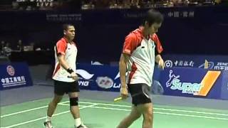 li ning china masters 2008 Markis KIDO 1 Hendra SETIAWAN vs Junjie SUN Chen XU Li Ning China Masters 2008 Final1 [upl. by Gnehs91]