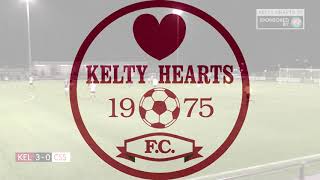 Kelty Hearts v Civil Service Strollers  GeoSonic Lowland League 21018 [upl. by Aitropal]