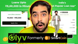 Olyv SmartCoin Personal Loan  Olyv Loan App  Olyv Loan App Review  Olyv SmartCoin Loan Kaise Le [upl. by Tabor]