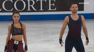 2024 Worlds Lilah FEAR  Lewis GIBSON GBR Free Dance 23032024 [upl. by Lewendal]