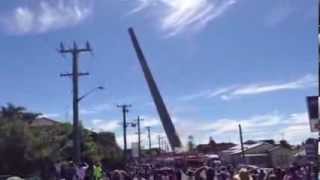 Port Kembla stack blown up [upl. by Farrison]