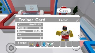 Completed Anthian City gym Pokémon Brick Bronze Roblox Episode 11 [upl. by Udelle93]