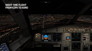 4k flight from jfk to kord [upl. by Novaj]