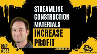 054 Increasing Profit Margins amp Streamline Material Purchasing On Projects With This Software [upl. by Leciram]