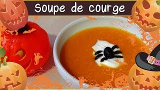 Recette de la soupe de courge Halloween [upl. by Nabala]