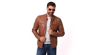 Ross amp Cole Herren Lederjacke  242820  Personalshop [upl. by Aikar]