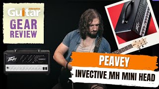 Peavey Invective MH Guitar Mini Amp Head  Guitar Interactive  Review [upl. by Denn]