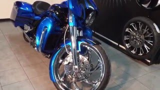 2014 HARLEY DAVIDSON CVO ULTRA LIMITED FLHTKSE CUSTOM MG PERFORMANCE BAGGER [upl. by Liahkim]