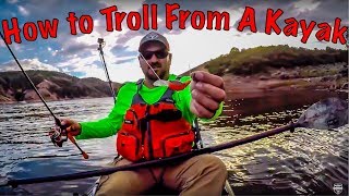 How to Troll From a Kayak  Just The Tip [upl. by Ahsiyt]