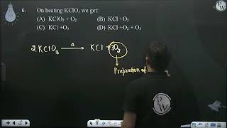 On heating KClO3 we get [upl. by Nirrol]