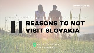 11 reasons why you should never visit Central Slovakia [upl. by Jezabel]