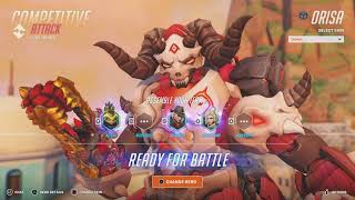 Ow 2 Role Rank 2 matches [upl. by Ulric431]