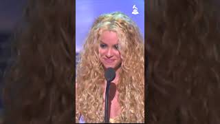 Watch shakira Win Best Latin Pop Album In 2001 For MTV Unplugged  GRAMMY Rewind [upl. by Blakely170]