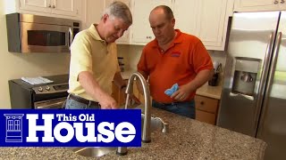 How to Install the Plumbing for a Kitchen Sink  This Old House [upl. by Bolt]