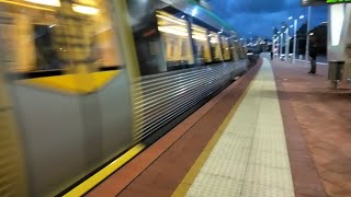 Trains At Leederville Station [upl. by Eupheemia696]