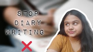 STOP This is why you should stop diary writing✍️ manifestation lawofattraction [upl. by Selimah]