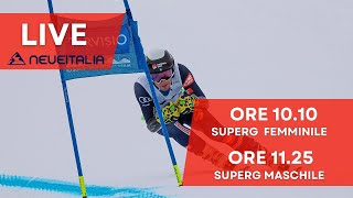 Campionati del Mondo Junior di Sci Alpino 2024  SuperG femminile e maschile [upl. by Eimrots367]