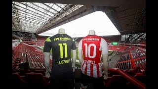 PSV Energie op achterzijde PSVshirt [upl. by Curnin]