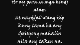 Huwag na lang kaya ByTrueFaith wLyrics [upl. by Metsky]