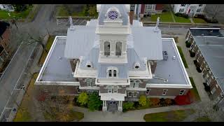 Aerial Tour Jessamine County Courthouse [upl. by Nairbal]