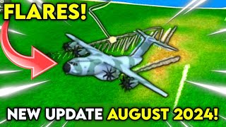 NEW TFS 131 GUNSHIPS UPDATE NEWS 😱  Turboprop Flight Simulator FlaresFires amp Explosions 💥 [upl. by Yasmeen]